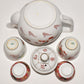 Vintage Japanese Dragon Teapot Cups 5PCS Lidded Teapot 2 Teacups 2 Sauce Bowls