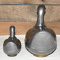 Vintage Hong Kong Duck Trinket Boxes Pewter with Brass Overlay Set of 2 Metal Boxes