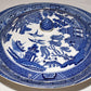 Vintage Johnson Brothers Blue Willow Lidded Casserole Bowl Blue Transferware Dish