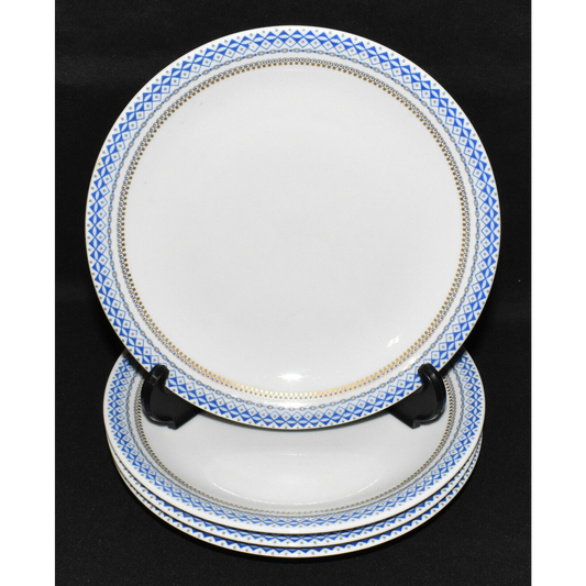 Vintage Bavaria Johan Seltmann Vohenstrauss Plates Set of 4 Porcelain Salad Plates