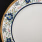 Antique Nippon Porcelain Dinner Plates 10.5" Hand Painted Floral Plates Set of 2