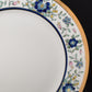 Antique Nippon Porcelain Dinner Plates 10.5" Hand Painted Floral Plates Set of 2