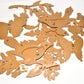 Vintage 5pc Set Flowers Birds Butterflies Wall Decor Mid Century Modern Decor c.1967