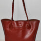 Patricia Nash Lg Shoulder Bag Ochre Red Genuine Leather Designer Handbag Purse