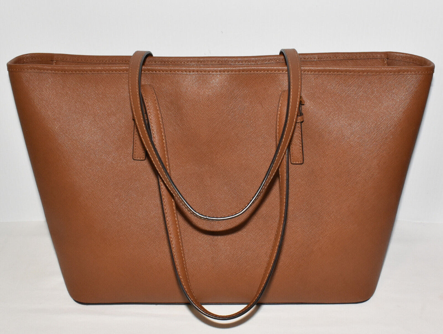 Michael Kors Camel Leather Shoulder Bag Handbag Purse Extra Large Brand New
