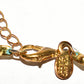 Vintage Murano Gold Foil Venetian Glass Necklace Set w 14K Gold Bracelet 3pcs