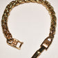 2pc Vintage Givenchy Bijoux Gold Chain Link Bracelets