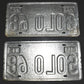 Vintage Personalized License Plates Texas SOLO68 Pair 1986 Sesquicentennial