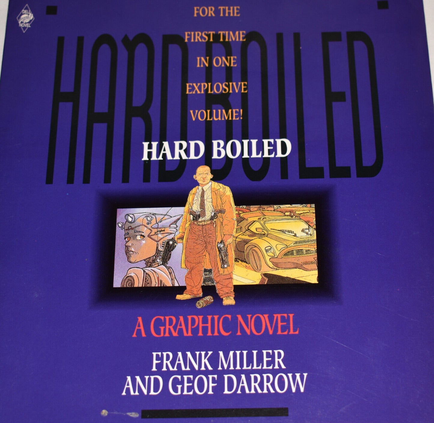 Hard Boiled A Graphic Novel TPB #1,2,3 Comics Frank Miller & Geof Darrow VF