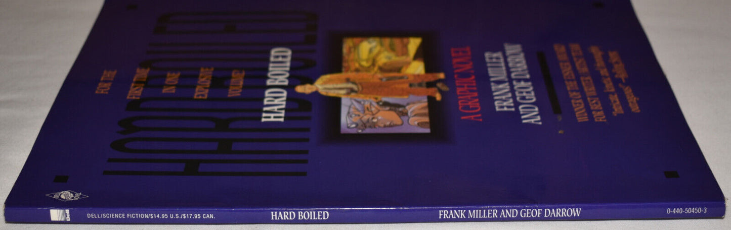 Hard Boiled A Graphic Novel TPB #1,2,3 Comics Frank Miller & Geof Darrow VF