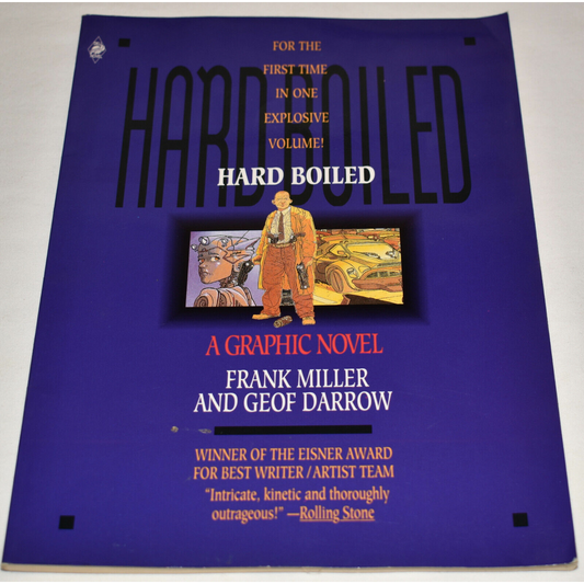 Hard Boiled A Graphic Novel TPB #1,2,3 Comics Frank Miller & Geof Darrow VF