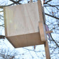 Wood & Galvanized Metal Birdhouse Handpainted Dragonfly Hanging Birdhouse New