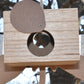 Wood & Galvanized Metal Birdhouse Handpainted Dragonfly Hanging Birdhouse New