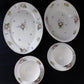 Antique Nippon Platter Bowl Cups & Saucers Handpainted Porcelain China c.1891-21