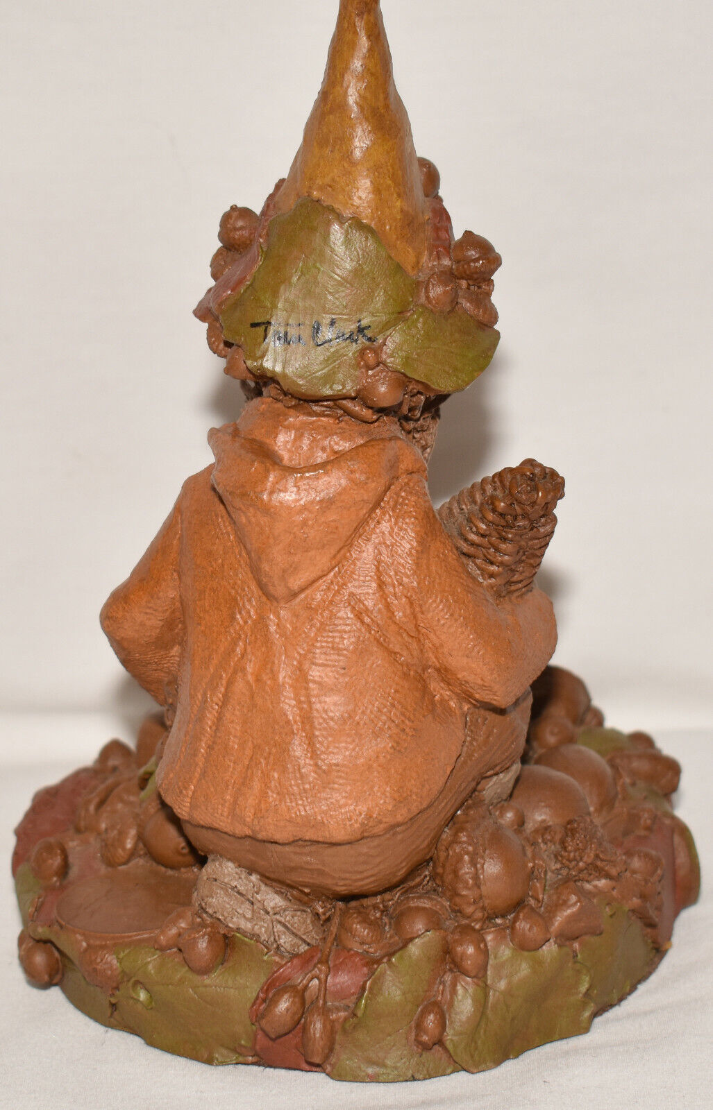 Vintage Tom Clark 1983 Plenty Gnome Figurine Cornucopia of Nuts #60 Cairn Studio