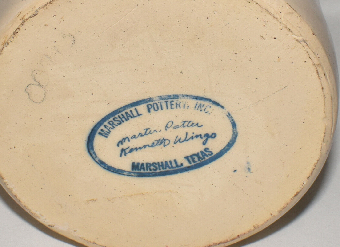 Vintage Marshall Pottery Stoneware Pottery Jug 10" Hand Turned Pottery Jug Cork