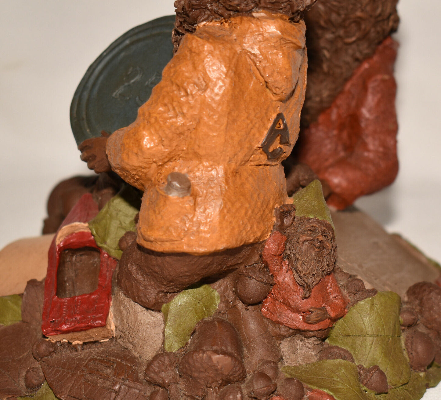 Vintage Tom Clark 1986 Alpha Gnome Figurine #31 Cairn Studio Certificate of Auth