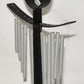 Vintage Chinese Japanese Feng Shui Wind Chimes Indoor Tabletop Bells 11" x 8"