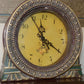 Vintage French Empire Mantle Clock w Winged Griffon Feet Double-Sided Reproduction