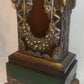 Vintage French Empire Mantle Clock w Winged Griffon Feet Double-Sided Reproduction