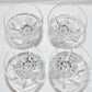 Vintage Gorham Crystal Goblets 4PC Set Drinking Glasses Wine Goblets Germany