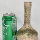 Vintage McCoy Pottery Mid Century Grecian Bud Vase w 24K/ Crackle Glaze Bud Vase