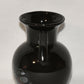 Vintage Asian Style Vase Hand Painted Floral & Bird Bud Vase Double Handles