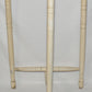 Vintage Solid Wood Table Legs 22" Tall 5pcs 3-Leg Table Base White Painted Wood