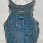 Vintage Toby Pitcher Blue Porcelain Sitting Toby Mug Pitcher Jug Character Jug