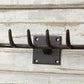 Cast Iron Rake Wall Hooks Hat Purse Utensils Tools Wine Glasses Jewelry Jackets