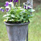 31" Yard Stake Rain Gauge w Planter Flower Pot Outdoor Yard Garden Decor New