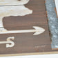 Pr Farmhouse Pig Cow Weathervane Plaques Wood Metal Garden Porch Wall Decor New