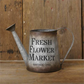 Rustic Decor Vintage Tin Watering Can Fresh Flower Market Rustic Home Decor