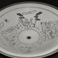 Vintage Nursery Rhymes Ceiling Light Cover Frosted White Etched Glass Light Globe