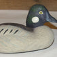 Vintage Common Goldeneye Male Mallard Duck Figurine Hand Made Bird Fowl Duck