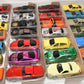 35pc Lot Free Wheeling Toy Cars 2" to 3" Die Cast Model Cars Multi-Colors New Old Stock