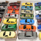 35pc Lot Free Wheeling Toy Cars 2" to 3" Die Cast Model Cars Multi-Colors New Old Stock