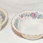 Syracuse China Lilac Rose Serving Bowls 2pc Set Porcelain Bowls Made in America