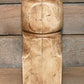 Vintage Turned Wood Finial 31" Decorative Finial Column Post Painted Glazed Wood