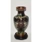 Vintage Chinese Cloisonne Dragon Vase on Stand Hand Painted Brass Enamel Vase