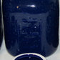 Mason Jar Canister Lidded Sugar Canister Cobalt Blue Graniteware Ceramic Jar New