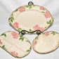 Franciscan Desert Rose Serving Pieces 14" Platter 2-Part Veggie Bowl 3-Part Tray