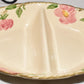 Franciscan Desert Rose Serving Pieces 14" Platter 2-Part Veggie Bowl 3-Part Tray