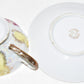 Vintage Registered China Celebrate Iridescent Teacup Saucer Floral Bouquets Japan