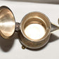 7pc Vintage EPNS Arabic Dallah Coffee Set Miniature Brass Pot Goblets Middle Eastern