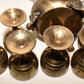 7pc Vintage EPNS Arabic Dallah Coffee Set Miniature Brass Pot Goblets Middle Eastern