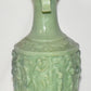 Large 17" Vintage Santini Neoclassical Figural Ewer Urn Resin Marbled Sculpture