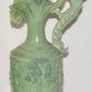 Large 17" Vintage Santini Neoclassical Figural Ewer Urn Resin Marbled Sculpture