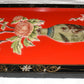Pr Vintage Japanese Hand Crafted Panels w Raised Dragons & Vases Faux MOP 36x12"