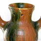 Vintage Italian Terracotta Drip Glaze Pottery Vase Large HandCrafted Pottery Jug